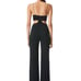 ALICE + OLIVIA HAVANA FRONT TIE JUMPSUIT Size 0