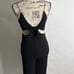 ALICE + OLIVIA HAVANA FRONT TIE JUMPSUIT Size 0