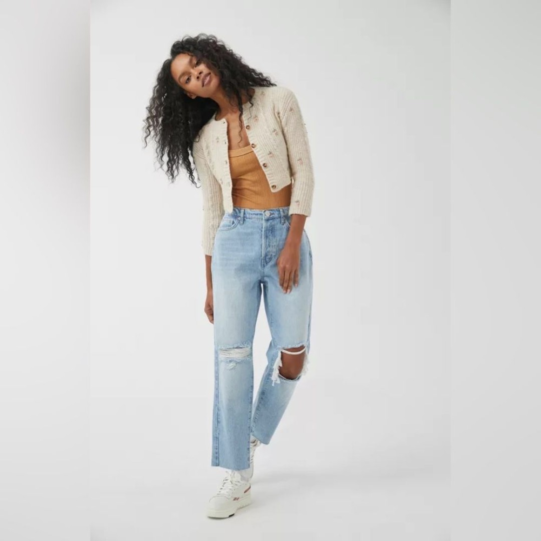 BDG Urban Outfitters Straight Leg Jeans Light Wash Size 26