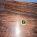 VTG Traditional Walnut Carved Brass Inlaid Unicorn Horse Jewelry Storage Box 6x4