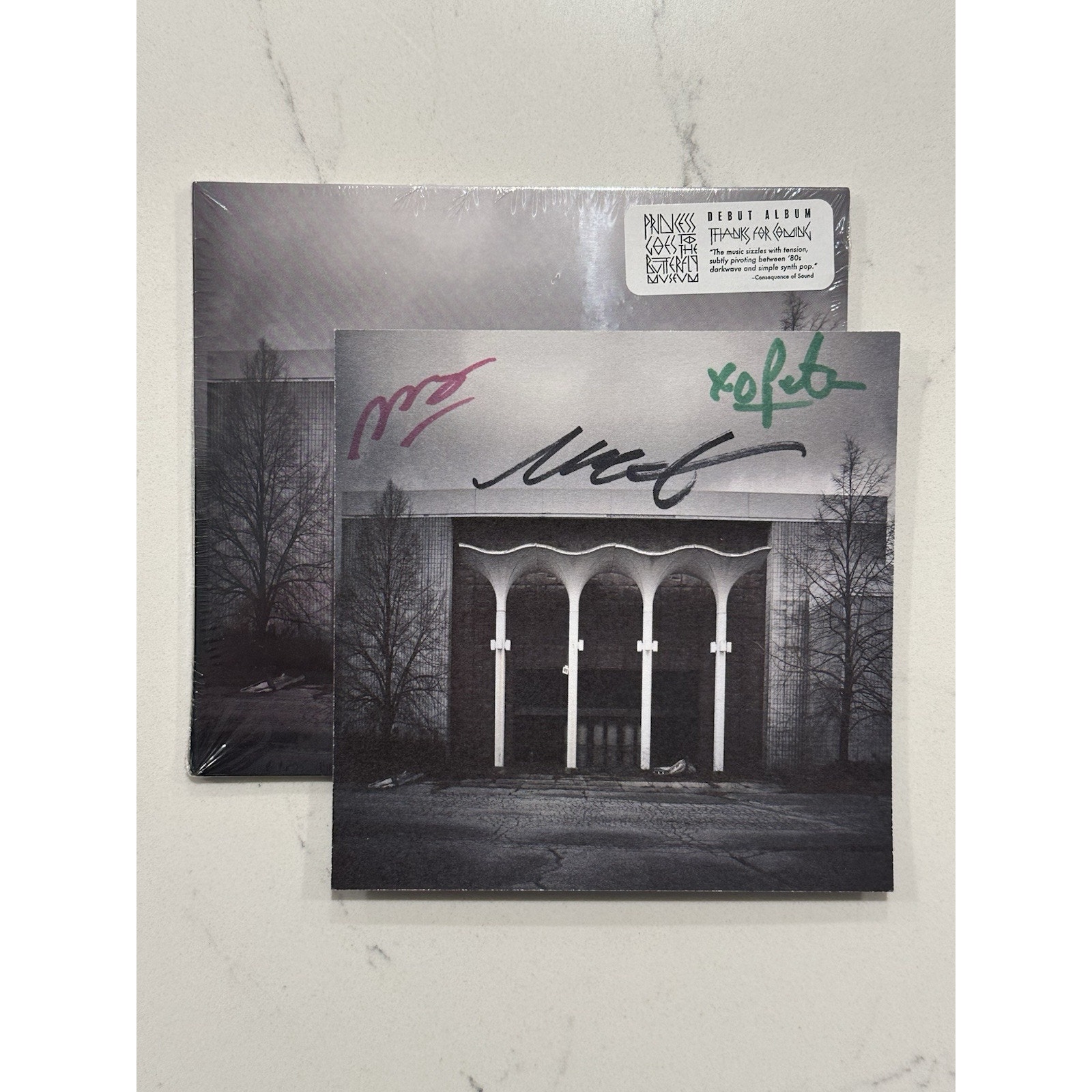 Princess Goes to the Butterfly Museum Signed CD Michael C Hall “Dexter Morgan”