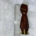 Wood Carved Figa Sculpture Bottle and Wine Opener