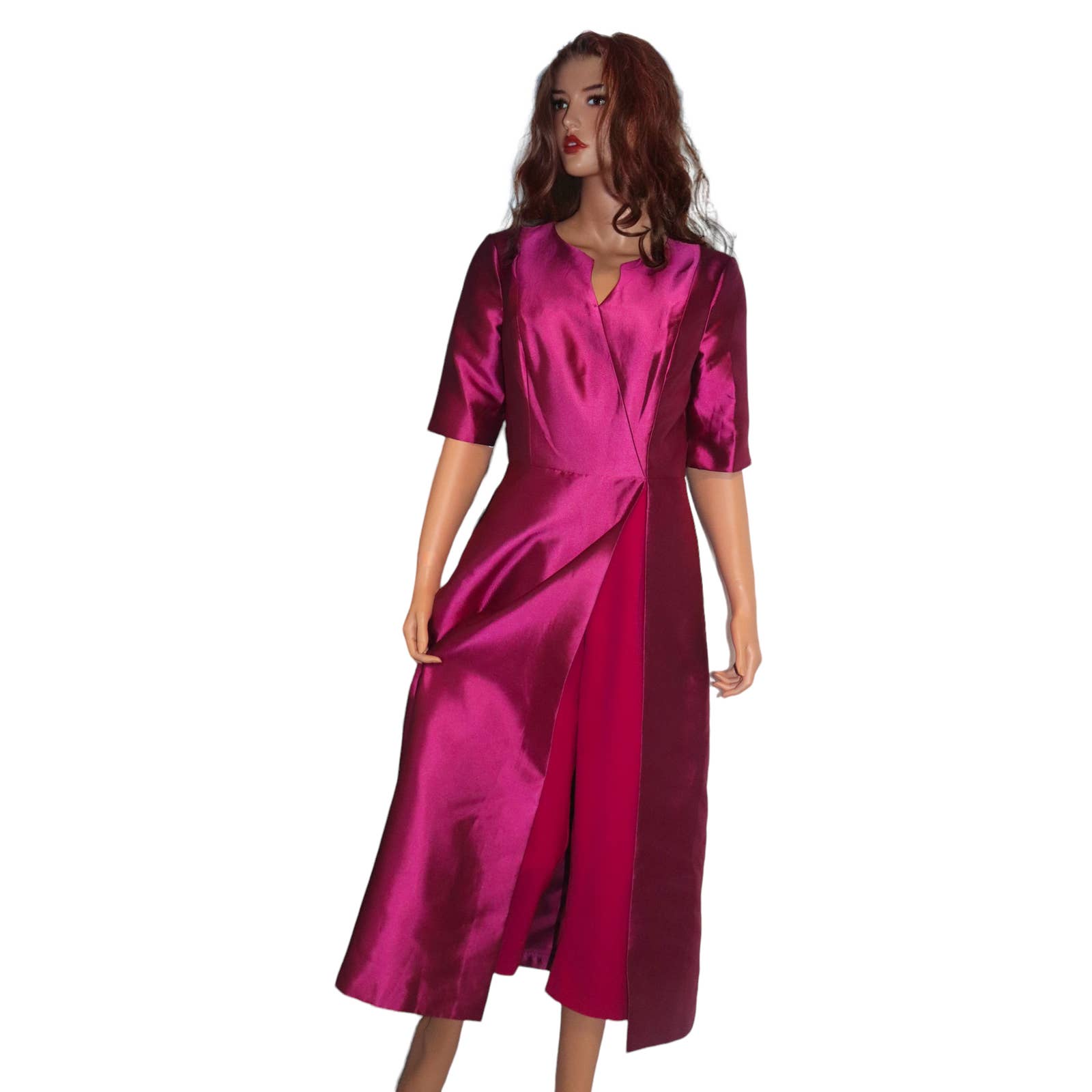 Kay Unger Harper Walk Thru Jumpsuit Size 8 NWOT
