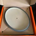 Le Creuset 3.5Q oval casserole oven - enameled cast iron- marseille / blue