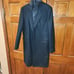 Men's ACNE size 52 Wool long coat jacket, with removable insert great condition