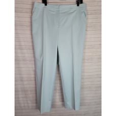 ST. JOHN TROUSERS IN LIGHT MINT GREEN, SZ 14
