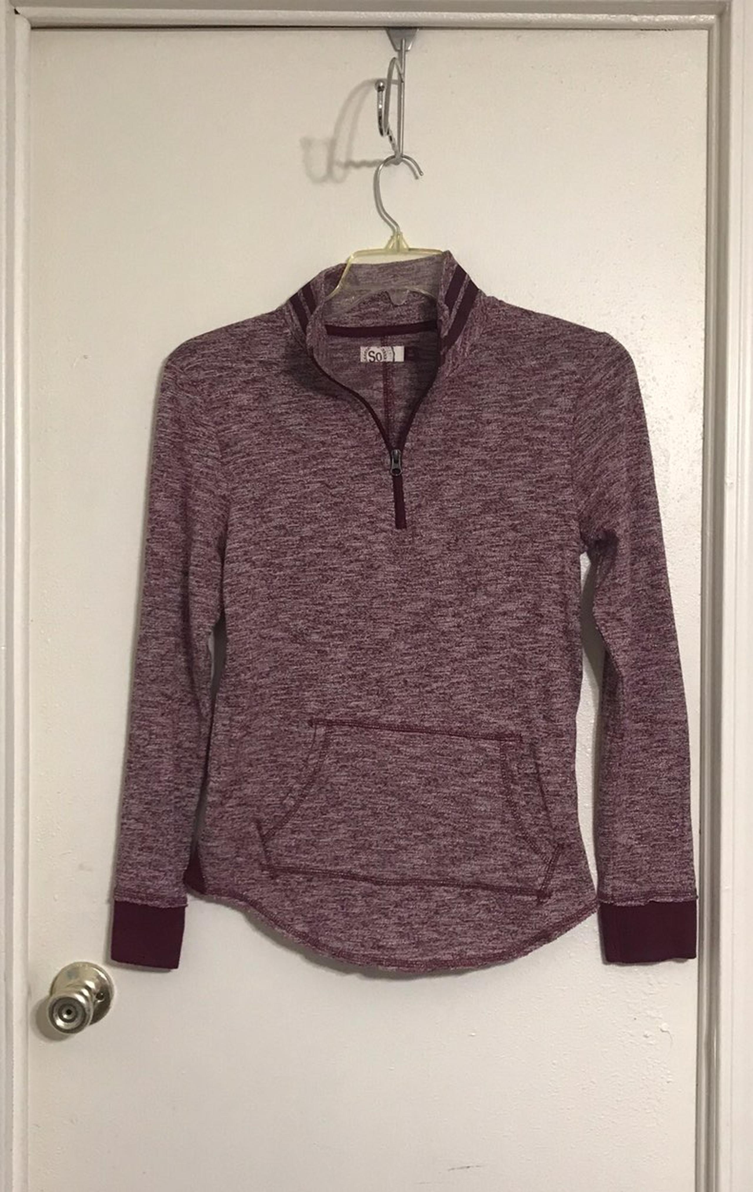SO 1/4 zip lightweight pullover