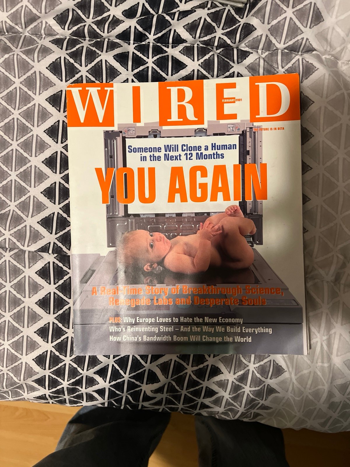 2001 February Wired magazine -You Again In