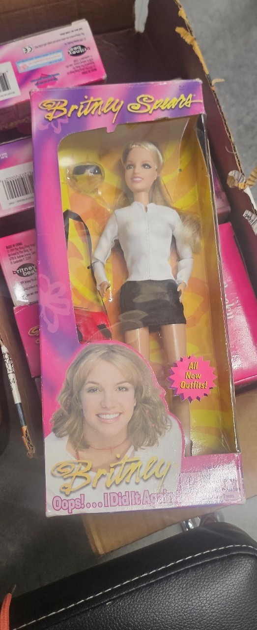 Britney Spears 'Oops! I Did it again' barbie