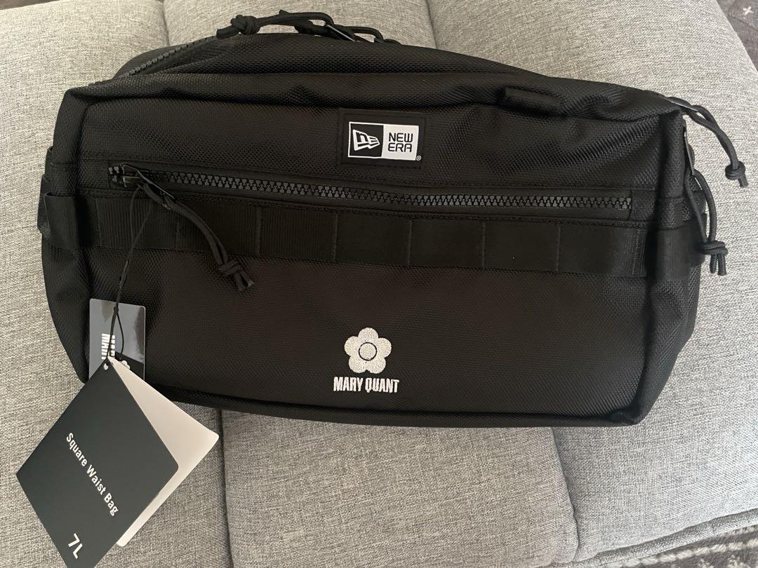 バッグ NEW ERA MARY QUANT Square Body Bag Black NEW ERA(R) x MARY QUANT Square Body Bag (Black) Waist Bags