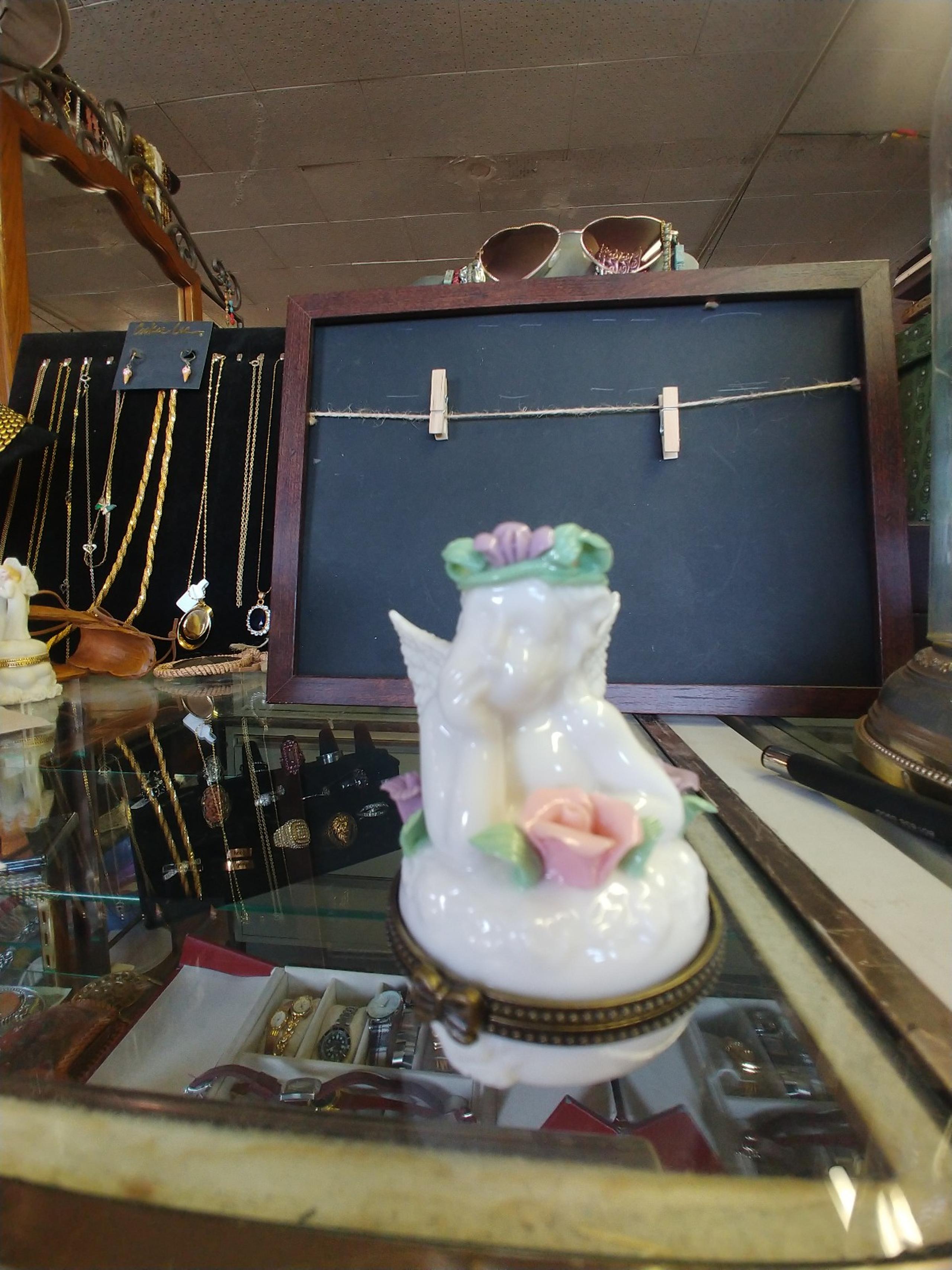 Ganz Cherub Trinket Container