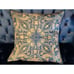 Blue Vintage Scarf Pillow