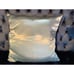 Blue Vintage Scarf Pillow