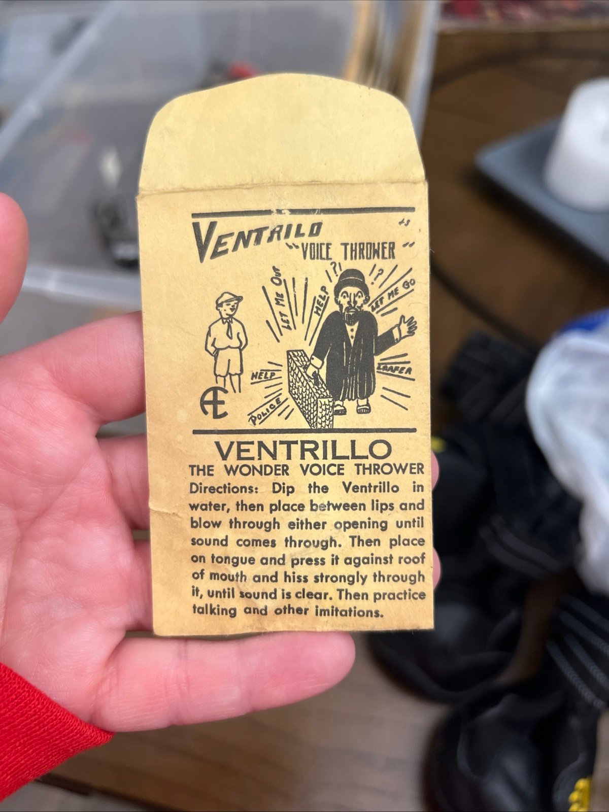 Vintage Ventrillo Voice Thrower