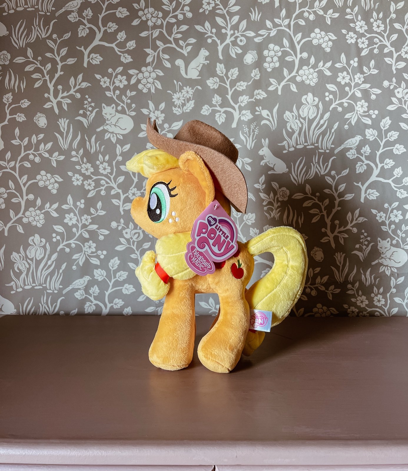 RARE My Little Pony 4DE Applejack plush NEW