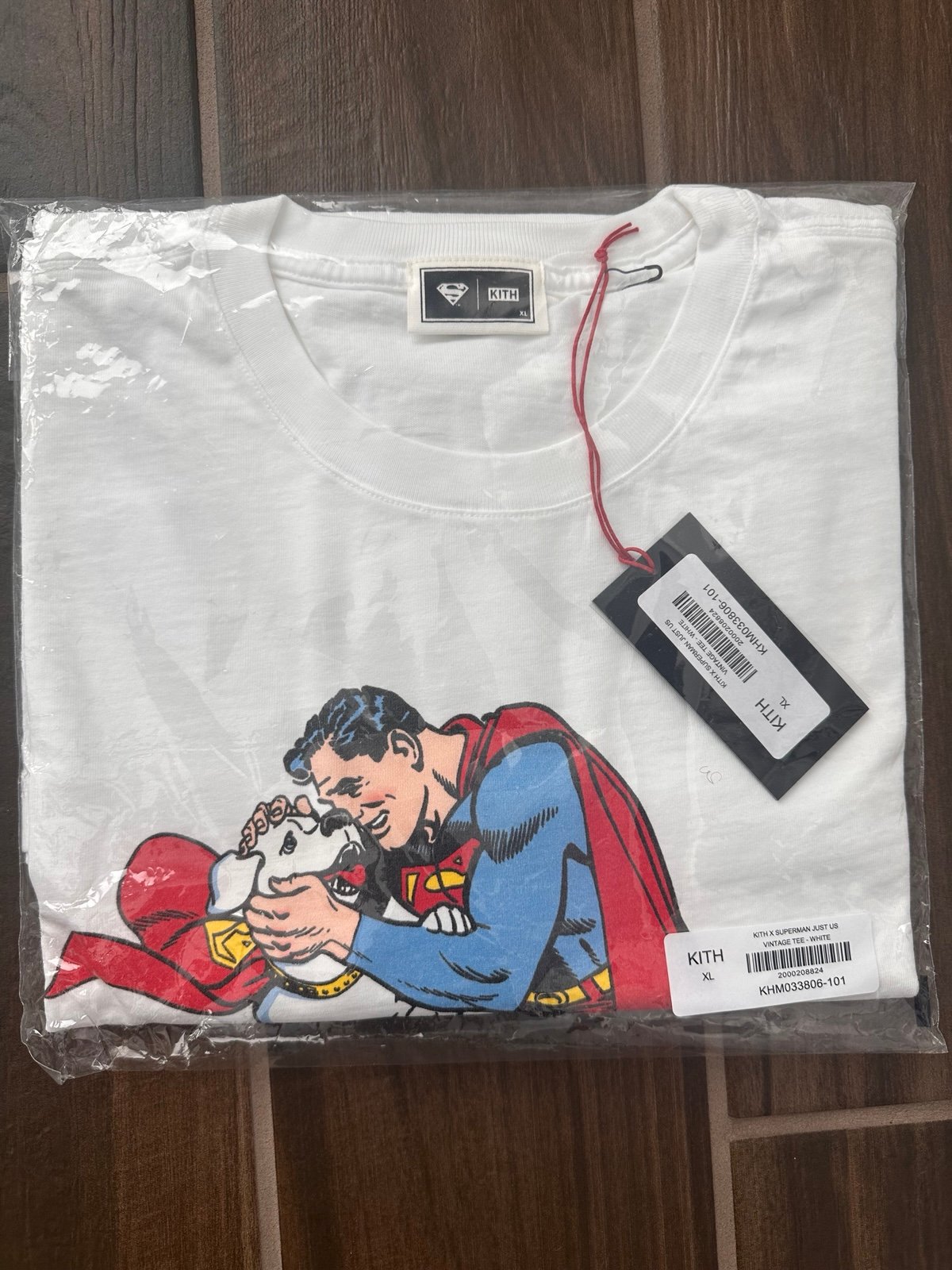 ★25SS★Superman X Kith Just Us Vintage Tee 🔥SOLD OUT🔥Superman | Kith No. 1 Vintage Tee | XS-XXL | IN
