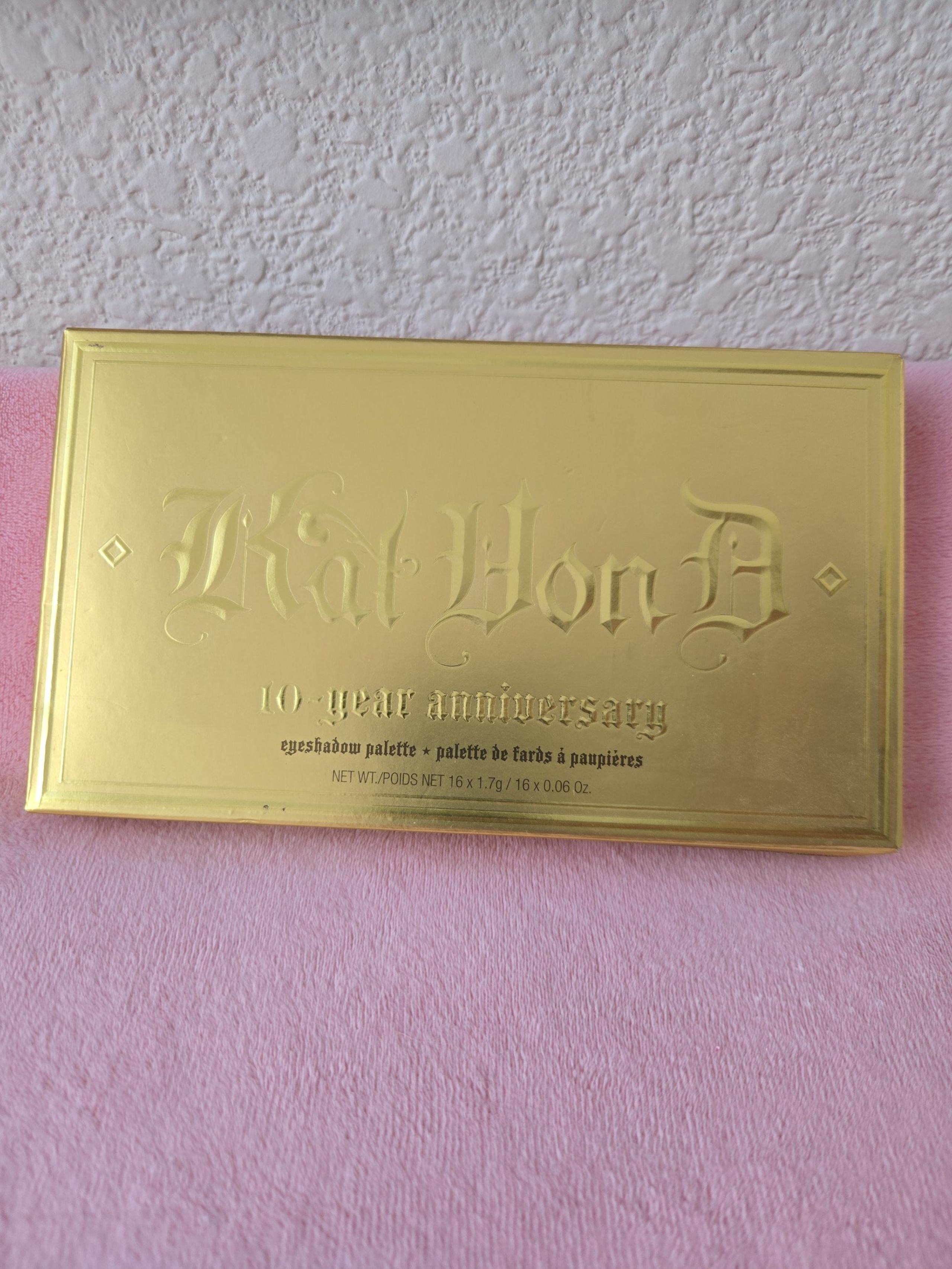 NEW Kat Von D 10 Year Anniversary Palette