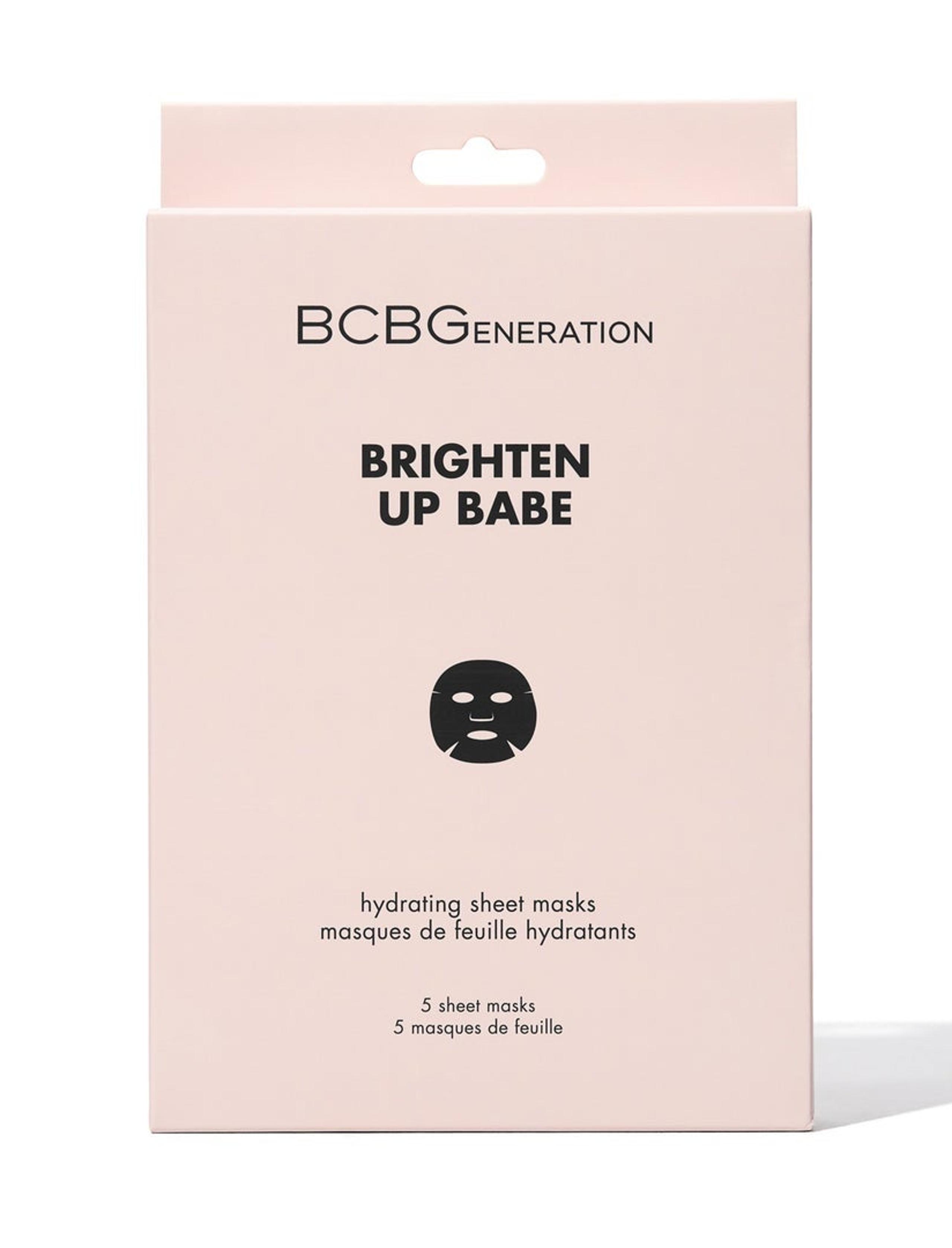 NWT BCBGENERATION Brighten Up Babe Hydrating Sheet Mask