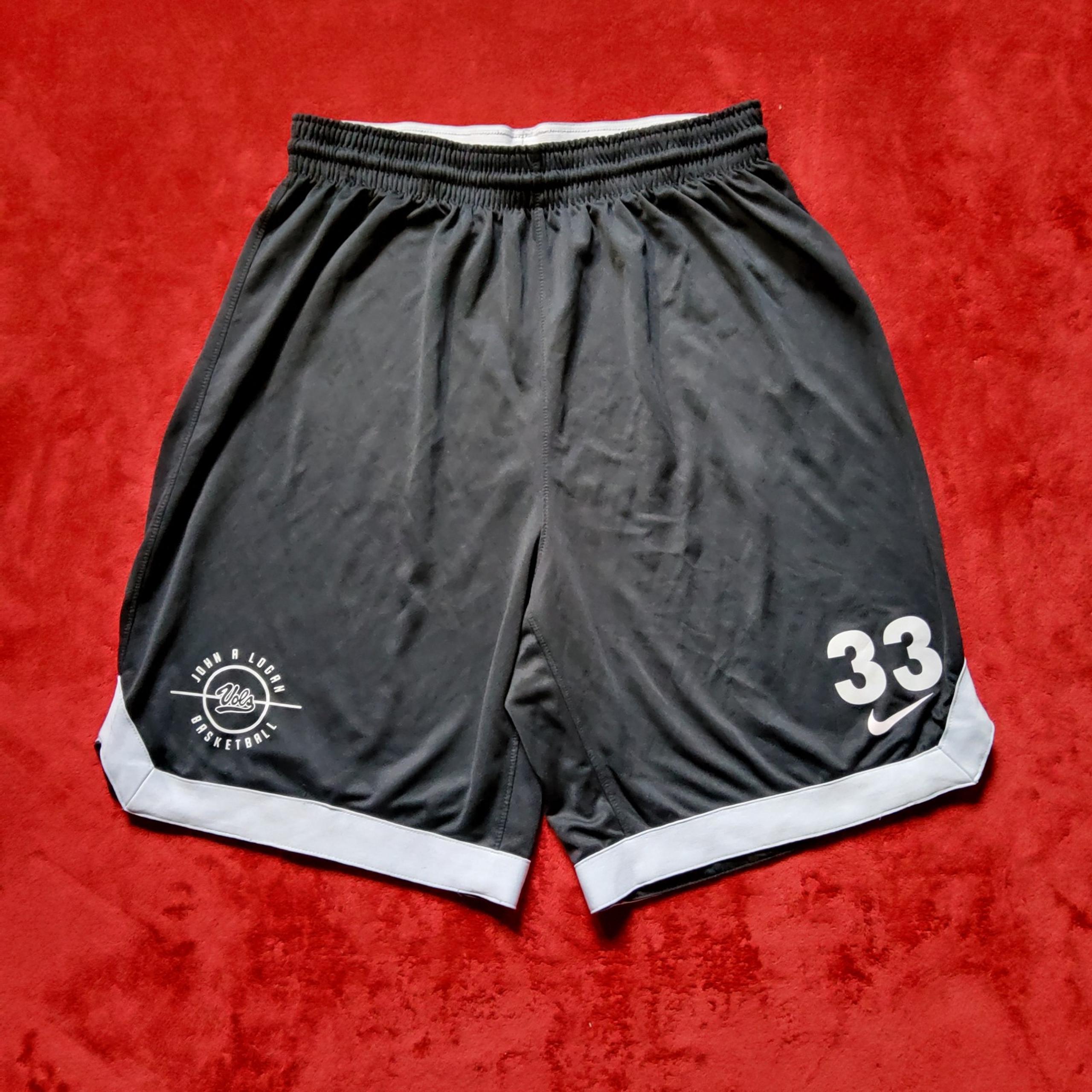 Nike Team Basketball Shorts NCAA College Sports John A Logan Vols Women's Large
