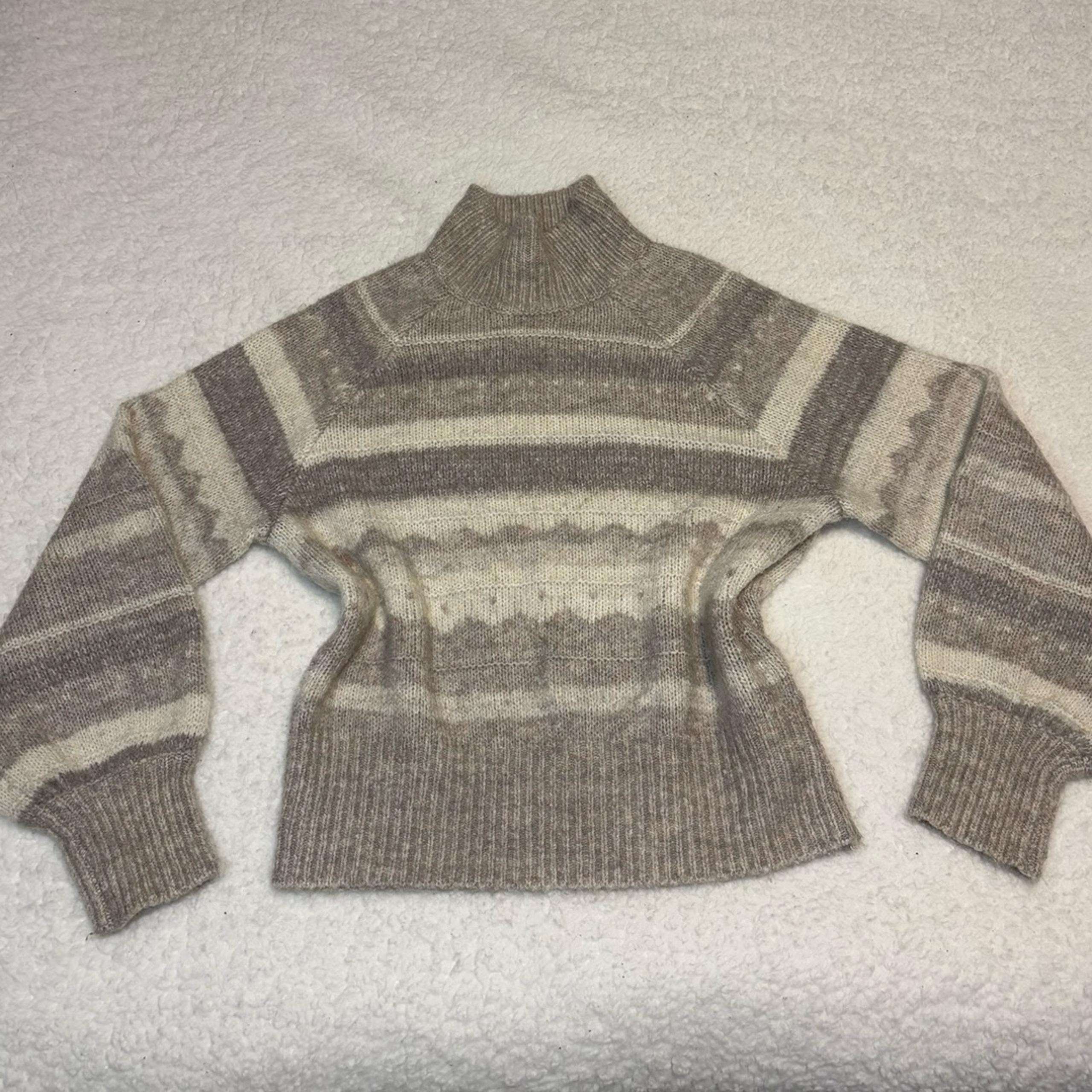 Abercrombie & Fitch Women Mock Neck Soft Knit Sweater