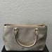 Tory Burch Robinson Gold Metallic Zipper Tote