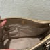 Tory Burch Robinson Gold Metallic Zipper Tote