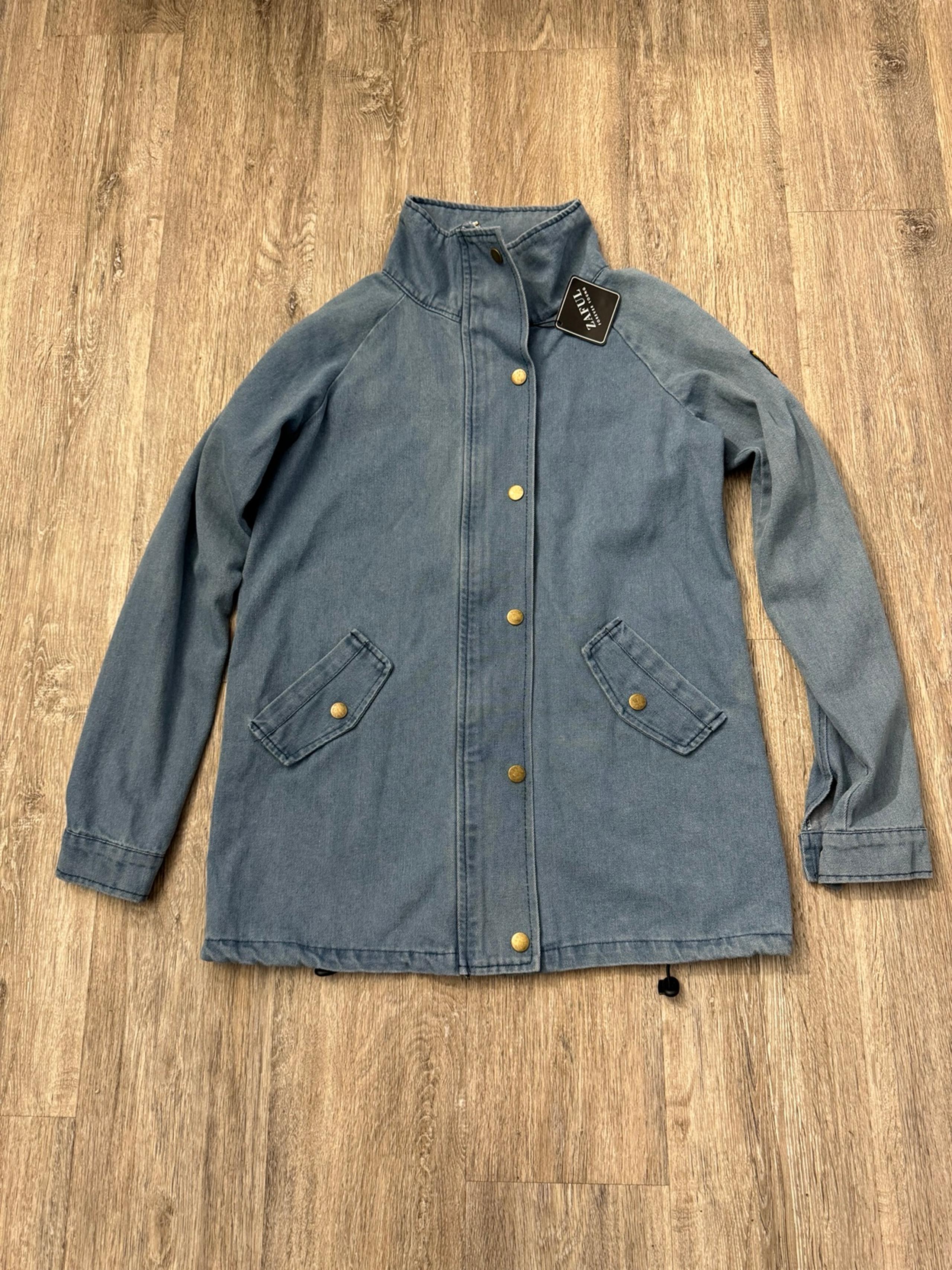 Zaful Jean Jacket size large NWT