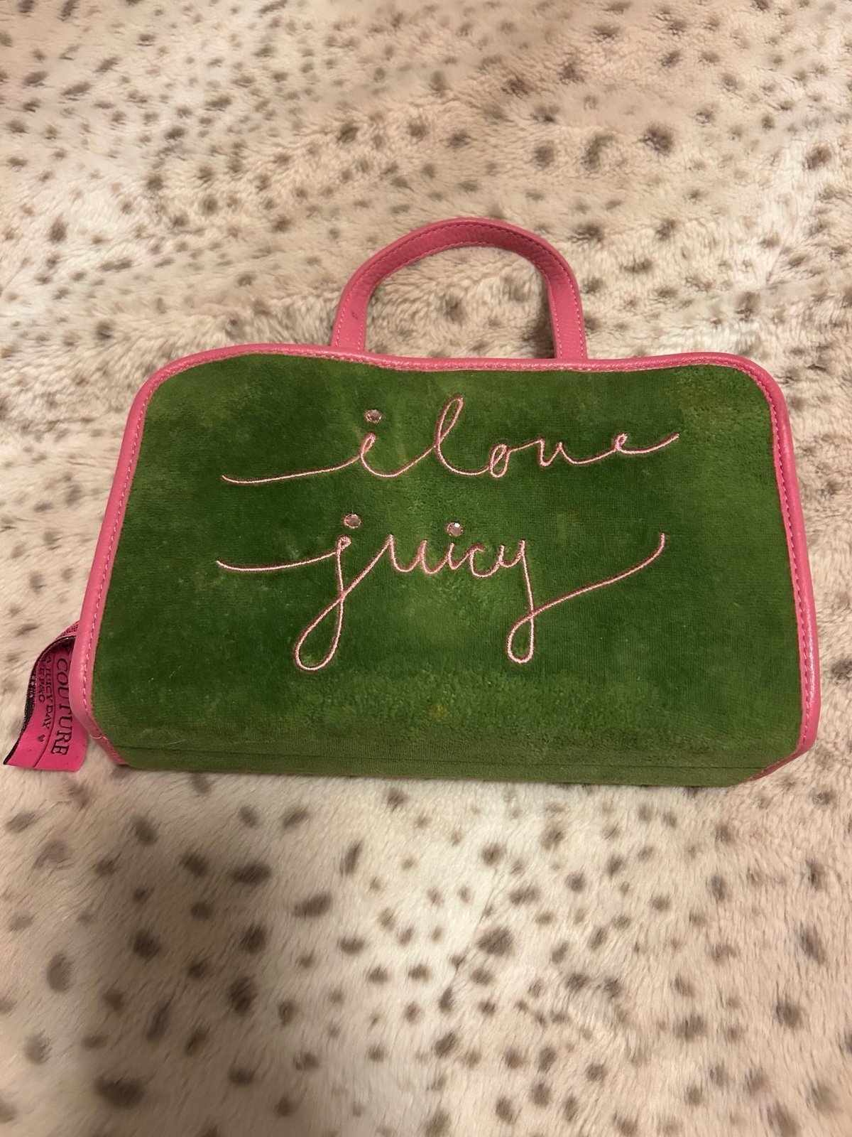 Vintage Juicy Couture Cosmetic Bag