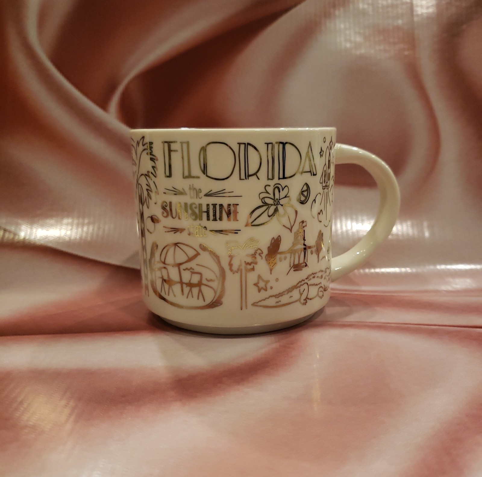 Starbucks Been There Series Special Silver Florida Mug Cup