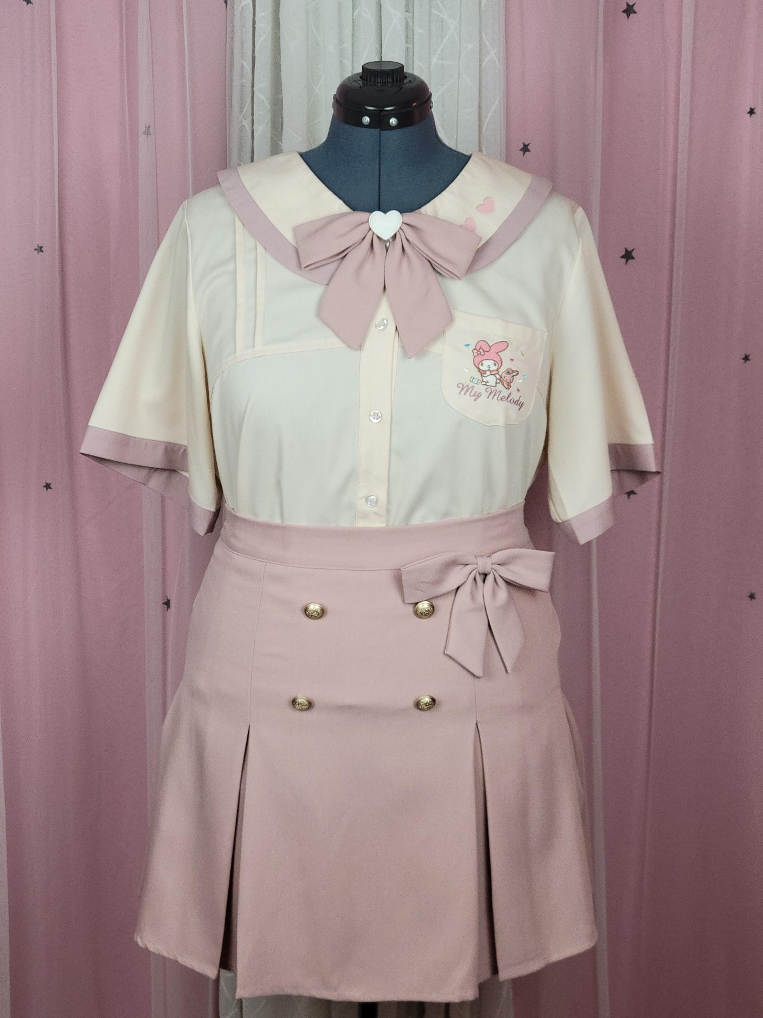 Plus-Size Sanrio My Melody Two-Piece Skirt Set