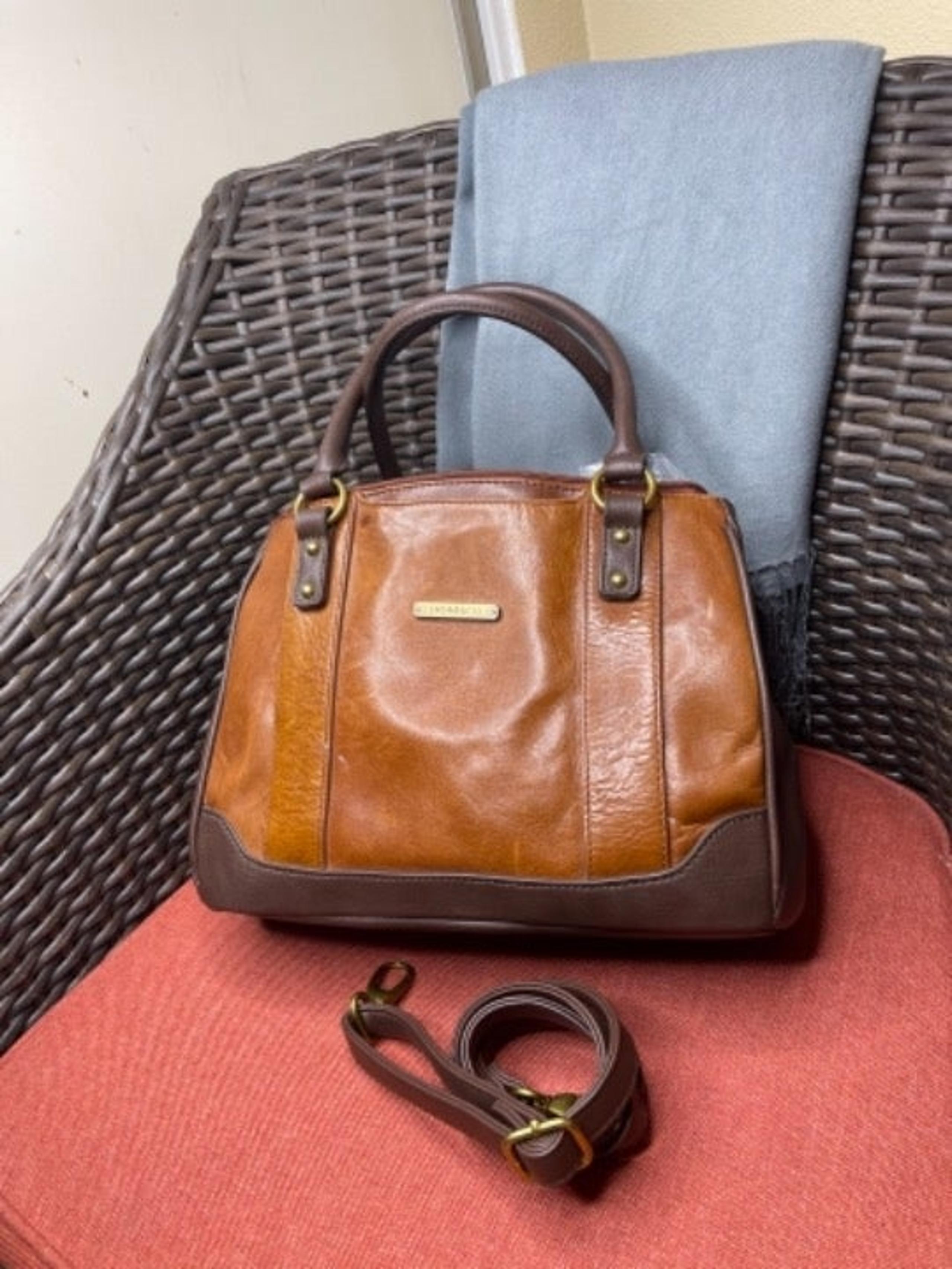 Stone & Co. Convertible Leather Satchel