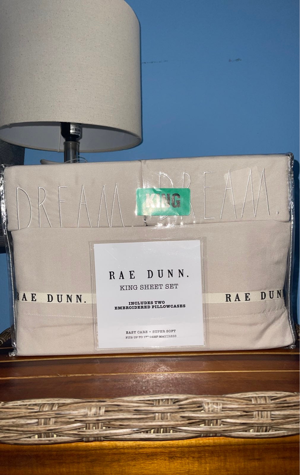 Rae Dunn sheets set