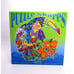Rare Ceaco Shaped Like Toucan Psychedelic Puzzle 1000 Piece Puzzle 1990's