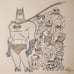 Batman Animated series drawing sketch
