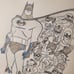 Batman Animated series drawing sketch
