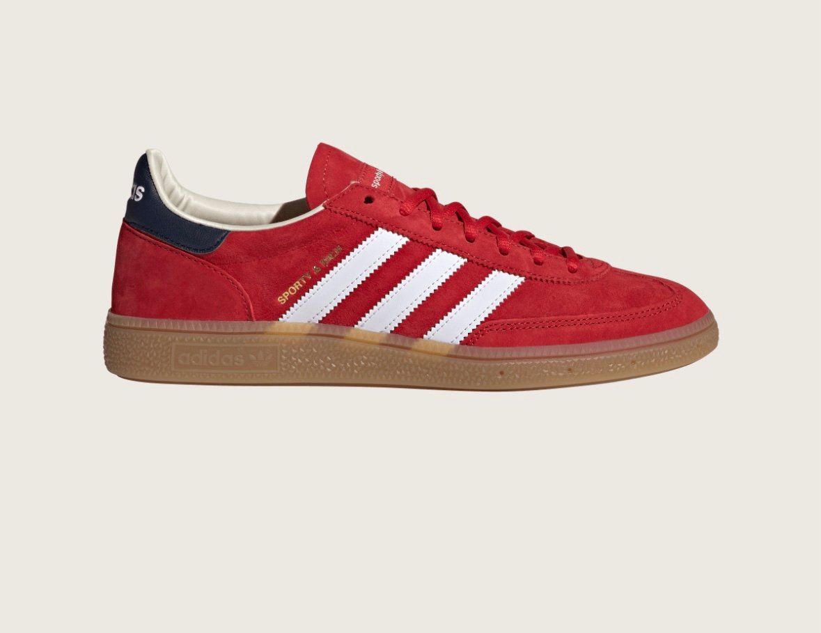 【ADIDAS】Spezial Handball Preloved Red Red ★送料・関税込★ Adidas Sporty x Rich Handball Spezial Red | Mercari