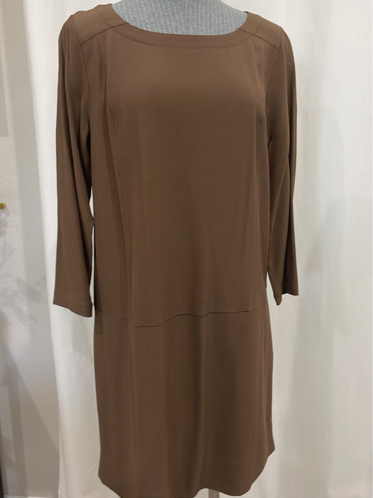 Eileen Fisher shift over the knee dress