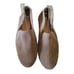 Lucky Brand Charsa Leather Perforated Flats in Beige Size 8