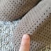 Lucky Brand Charsa Leather Perforated Flats in Beige Size 8