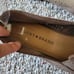 Lucky Brand Charsa Leather Perforated Flats in Beige Size 8