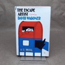 The Escape Artist by David Wagoner (Signed, First US Edition, Hardcover)