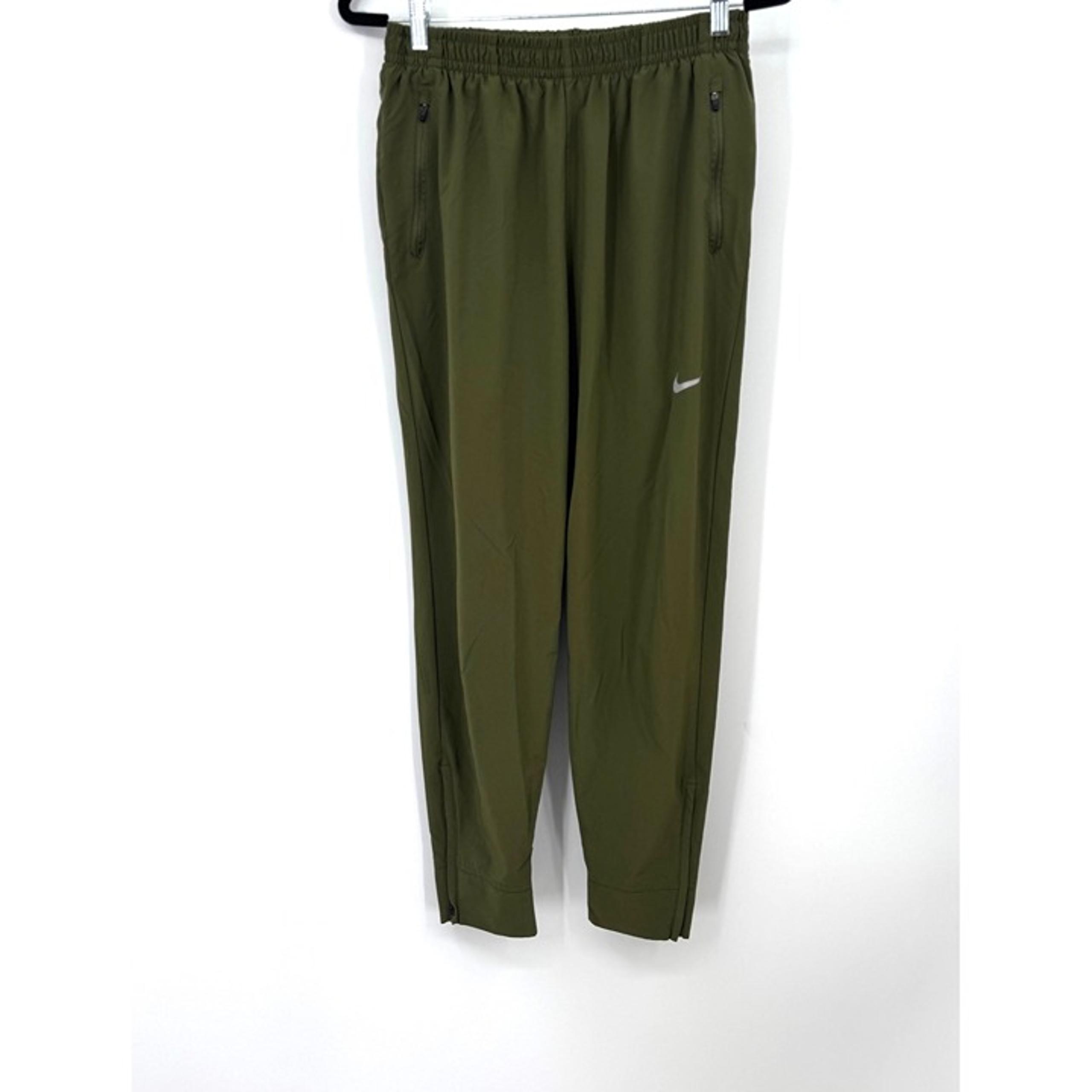 Nike Dri-Fit Flex Woven Running Pants Men’s size Large active joggers pants zip