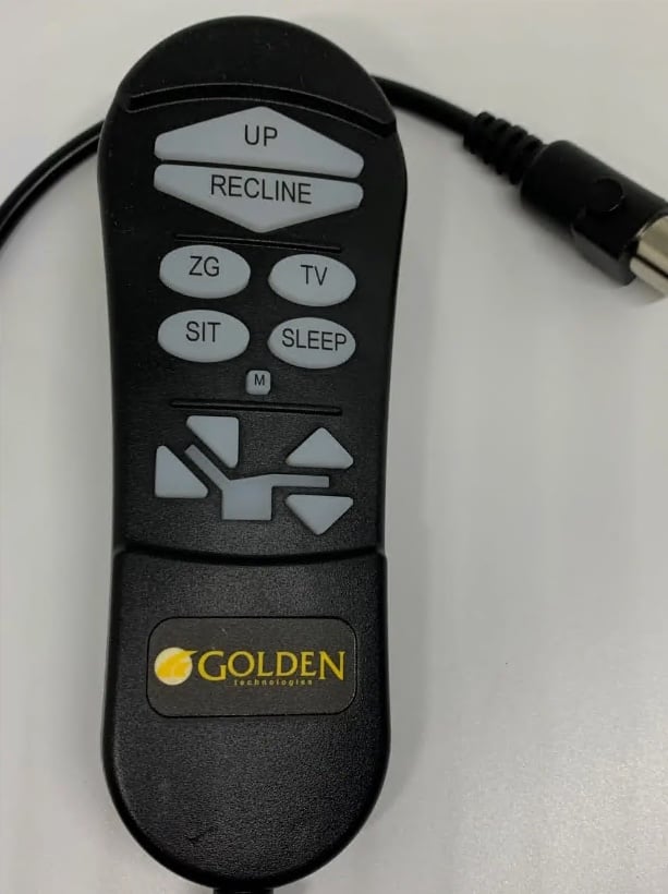 Golden Technologies Lift Chair Auto Drive ZKAD5 Maxicomfort Hand Control Remote