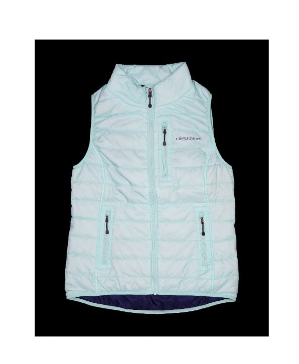NWT Vineyard Vines Women MOUNTAIN WEEKEND VEST Caicos Size Small MSRP 158