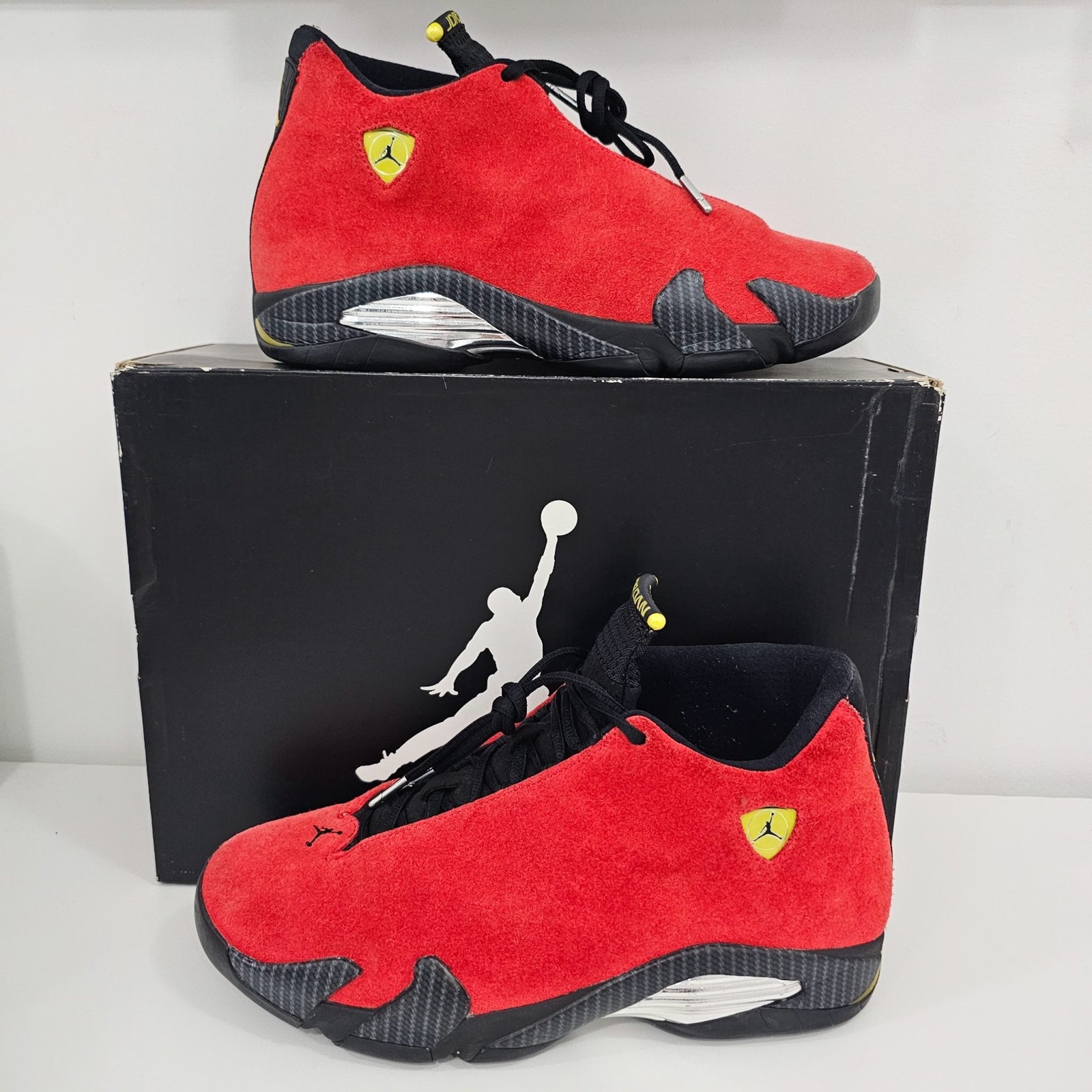 2014 Air Jordan 14 Ferrari 654459-670