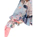 NWT Fate Patchwork Oversized Tunic Top Balloon Ruffled Sleeve Boho Cottage L