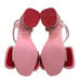 ASOS X Hello Kitty Women's Velvet Bow Pink Sandal Size 5 US 7