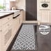 Runner Rug for Hallway Moroccan Trellis 2'x6' Long Farmhouse Kitchen