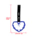 NEW 2PCS BARBED WIRE BLUE JDM TSURIKAWA RING BLACK Handle Strap Drift Charm