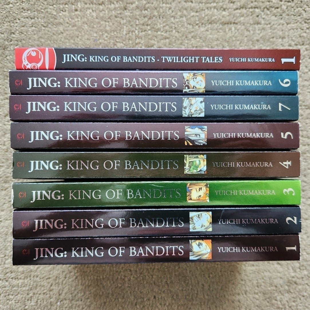 Jing: King of Bandits Manga Bundle - Vol. 1-7+Bonus